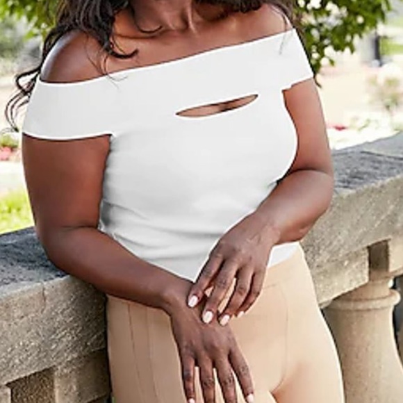 Express Body Contour Off The Shoulder Top | NWT | XL - Picture 11 of 11